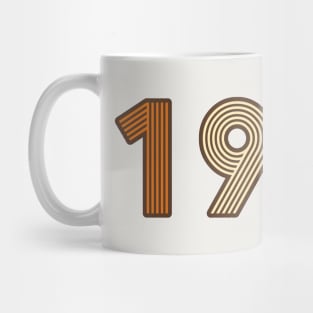 Year 1970 - Long Live the 70s! (retro colors) Mug